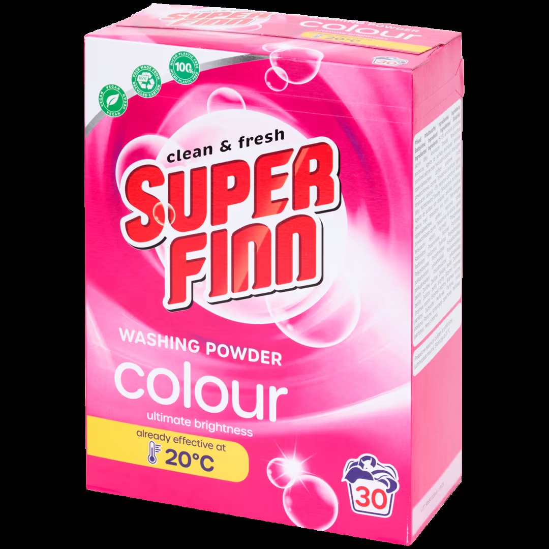 Detergente en polvo Superfinn Color