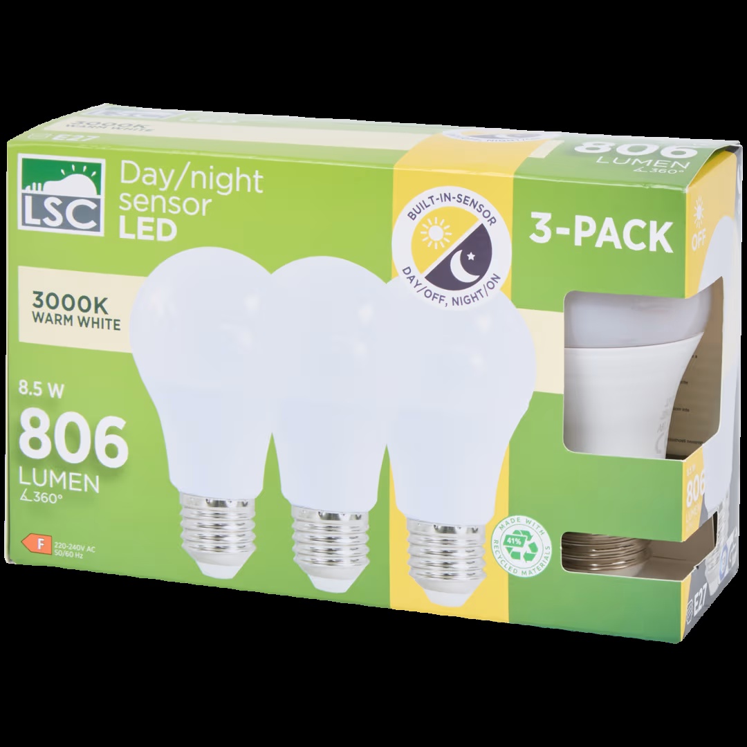 Bombillas LED con sensor LSC E27