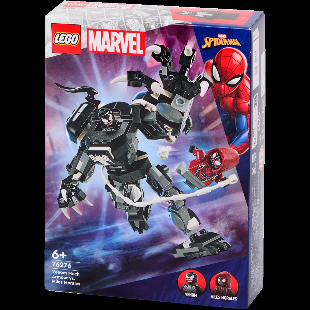 Armadura RobÃ³tica de Venom vs. Miles Morales LEGO Marvel