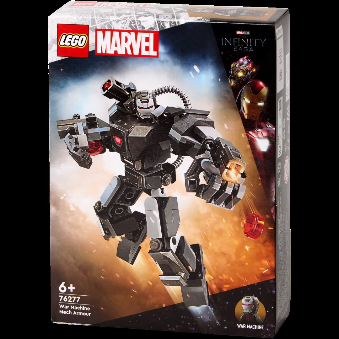 Armadura RobÃ³tica de MÃ¡quina de Guerra LEGO Marvel