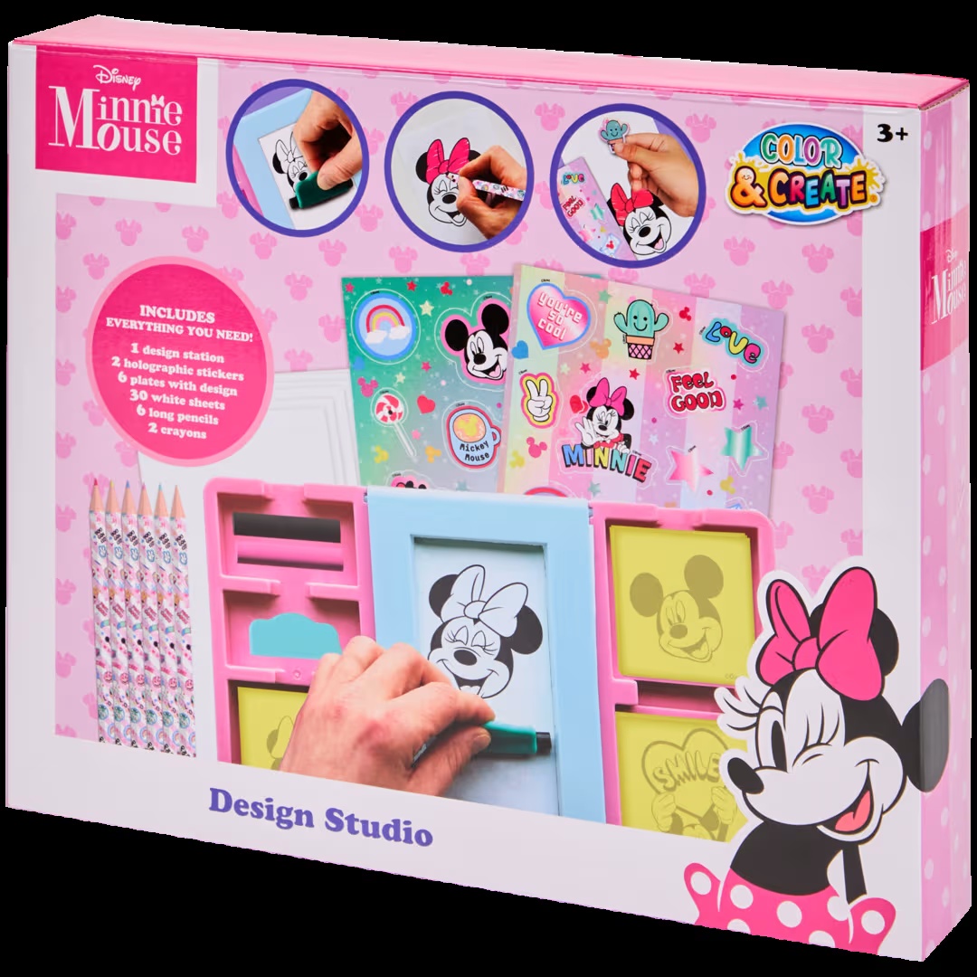 Kit de diseÃ±o y colorear Disney Color & Create