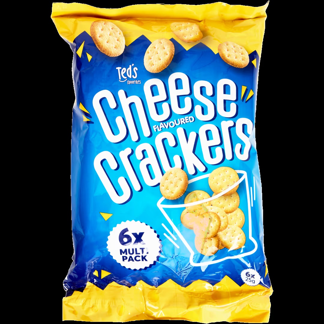 Minicrackers de queso