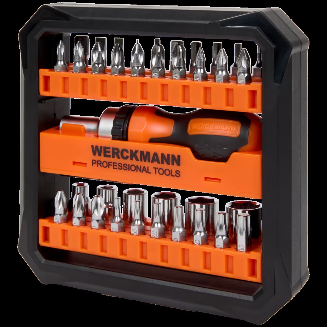 Juego de llaves de vaso y puntas Werckmann