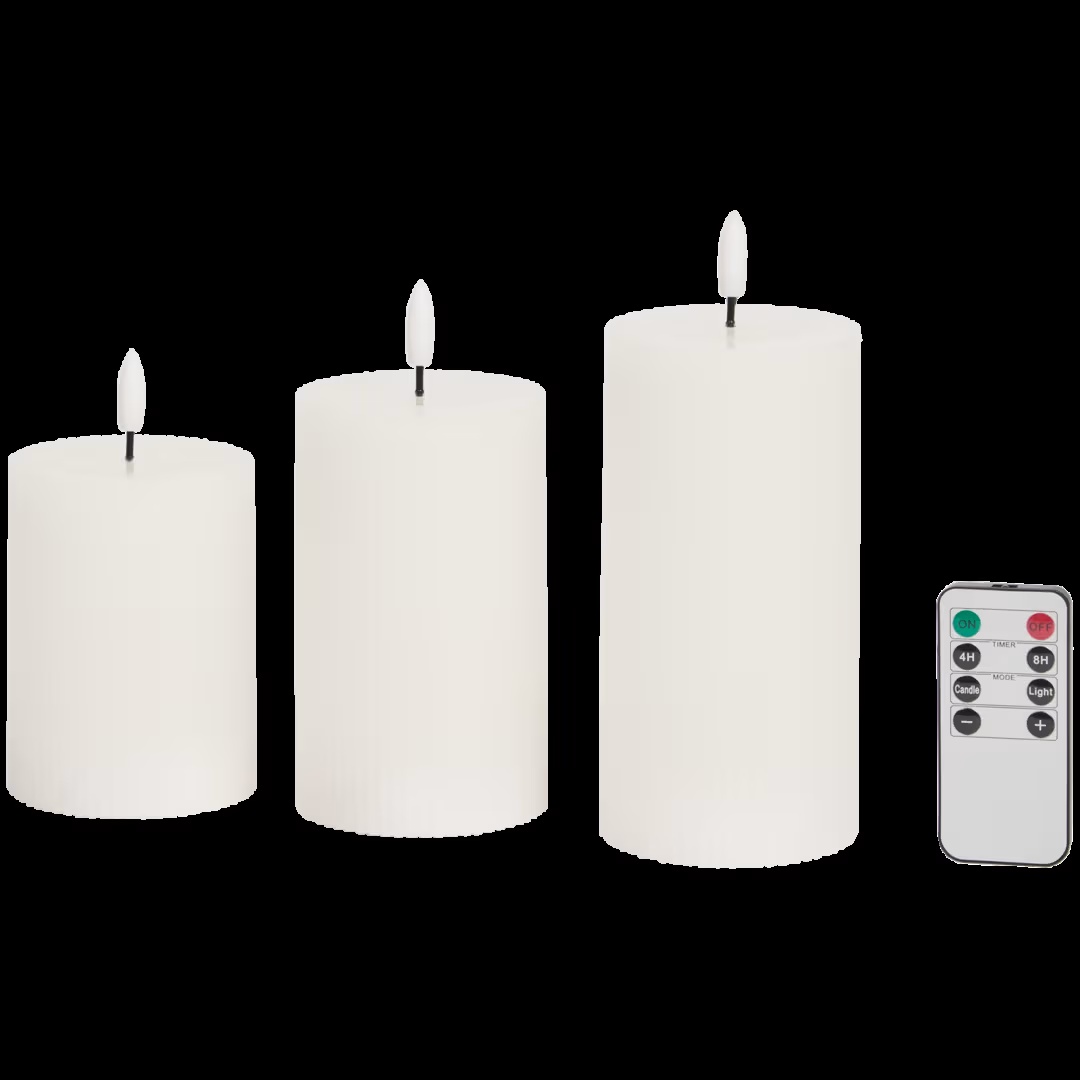 Set de velas LED 4 Set de velas LED