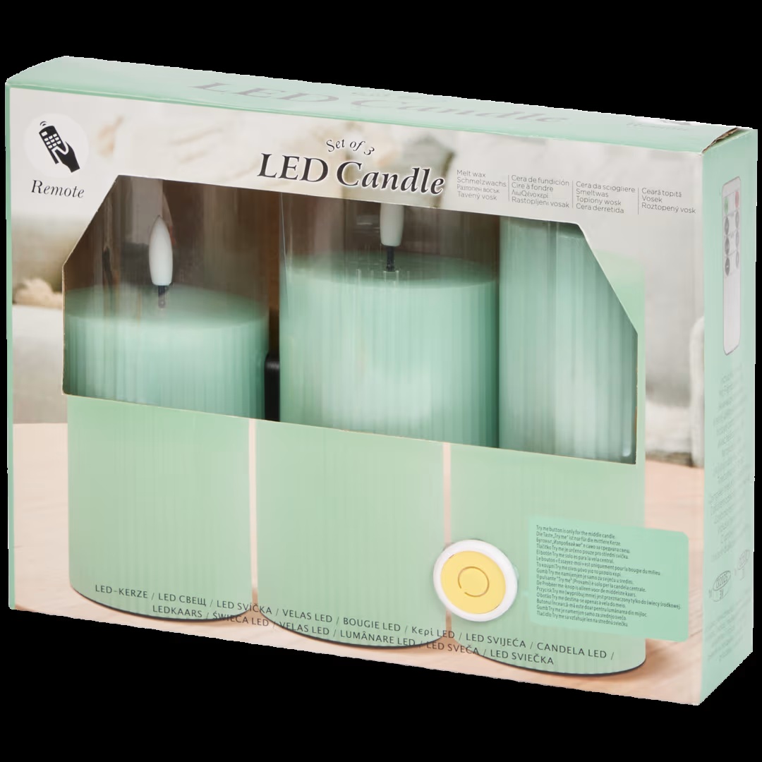 Set de velas LED 6 Set de velas LED