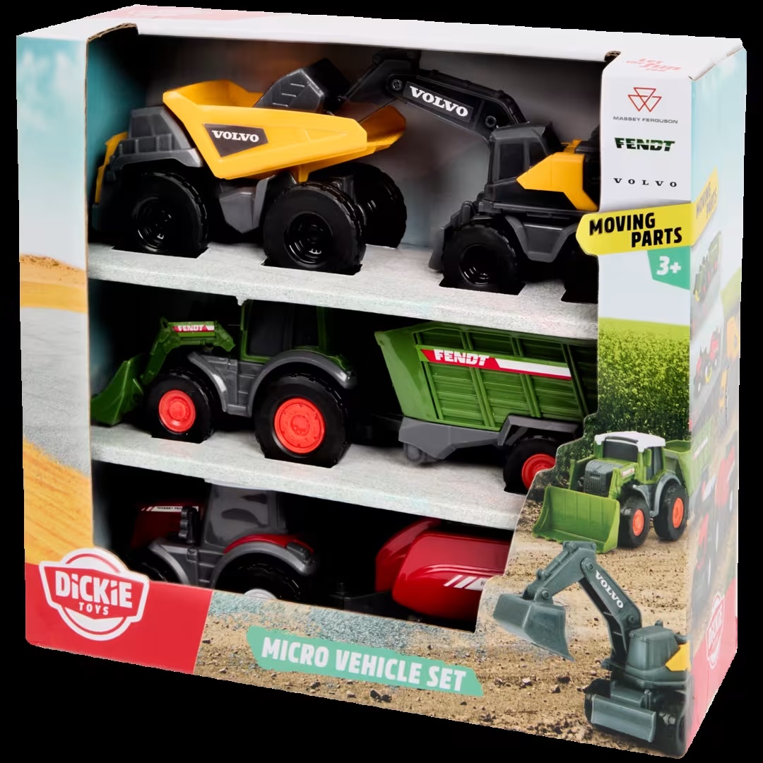 Kit de vehÃculos Dickie Toys 3 Kit de vehÃculos Dickie Toys