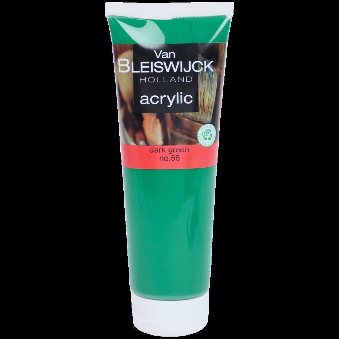 Pintura acrÃ­lica Van Bleiswijck Verde oscuro