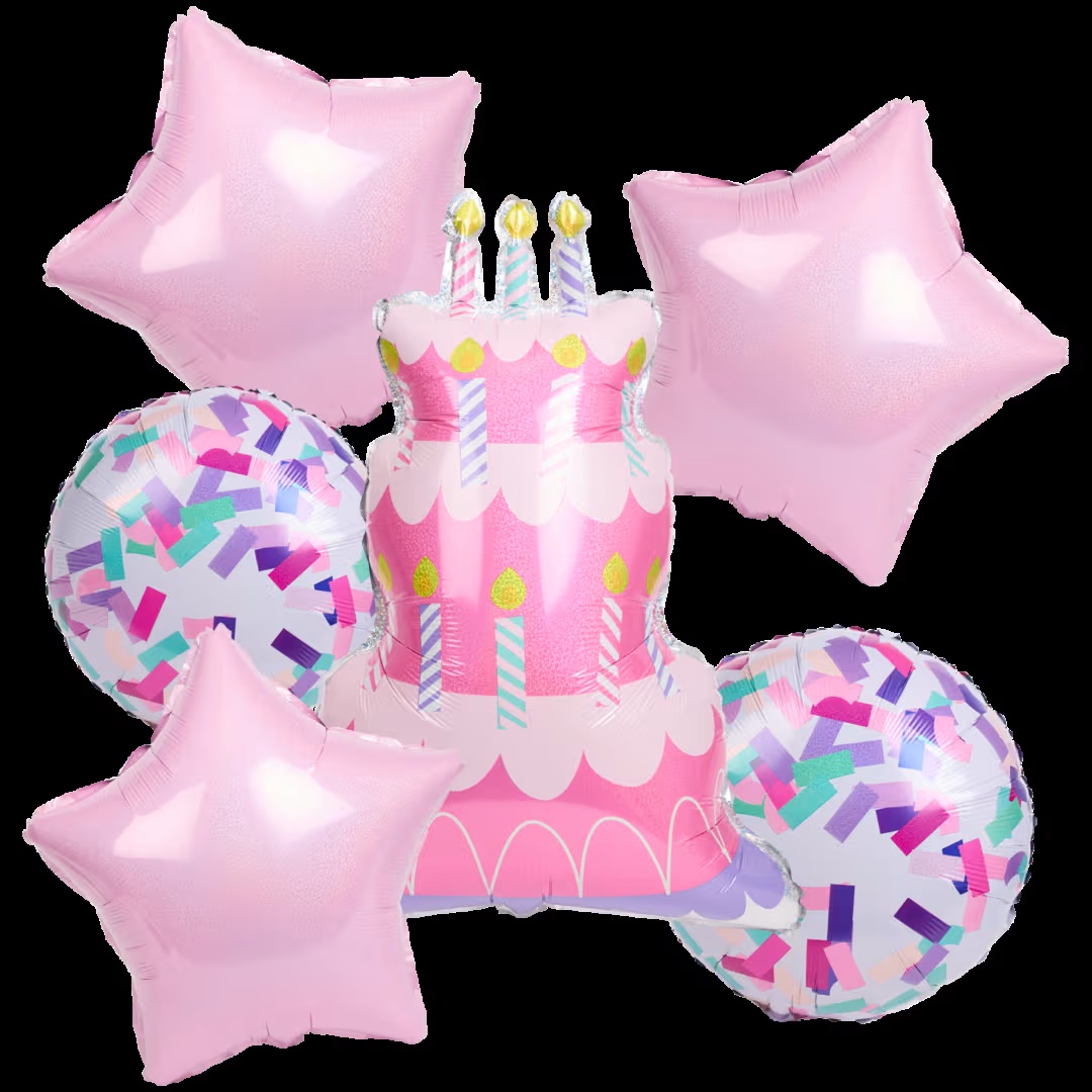 Set de globos de aluminio Avec