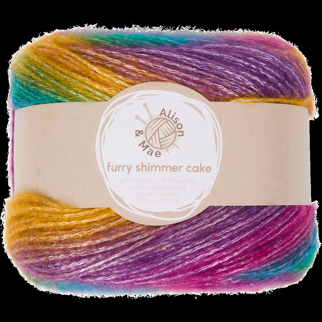 Hilo brillante Alison & Mae Furry Shimmer Cake 3 Hilo brillante Alison & Mae Furry Shimmer Cake
