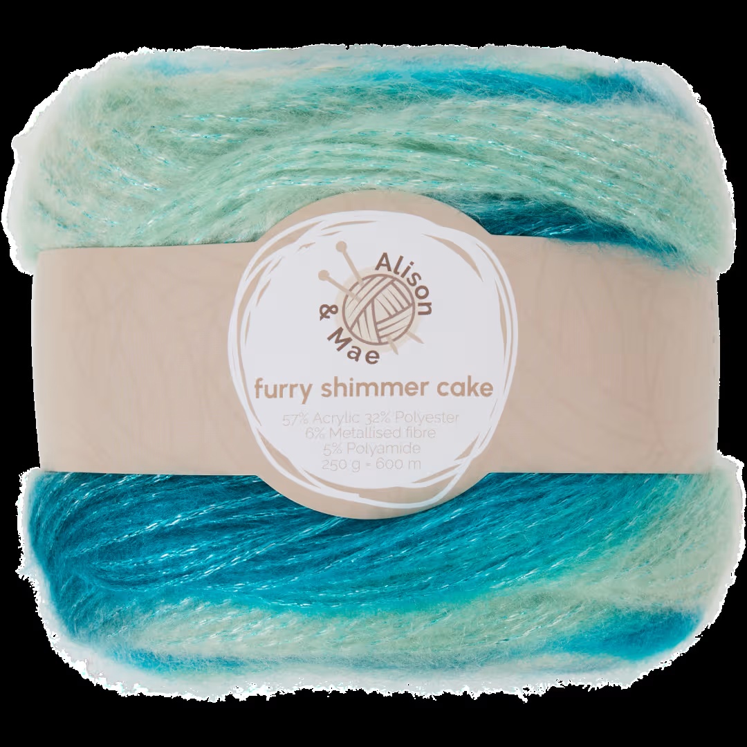 Hilo brillante Alison & Mae Furry Shimmer Cake 5 Hilo brillante Alison & Mae Furry Shimmer Cake