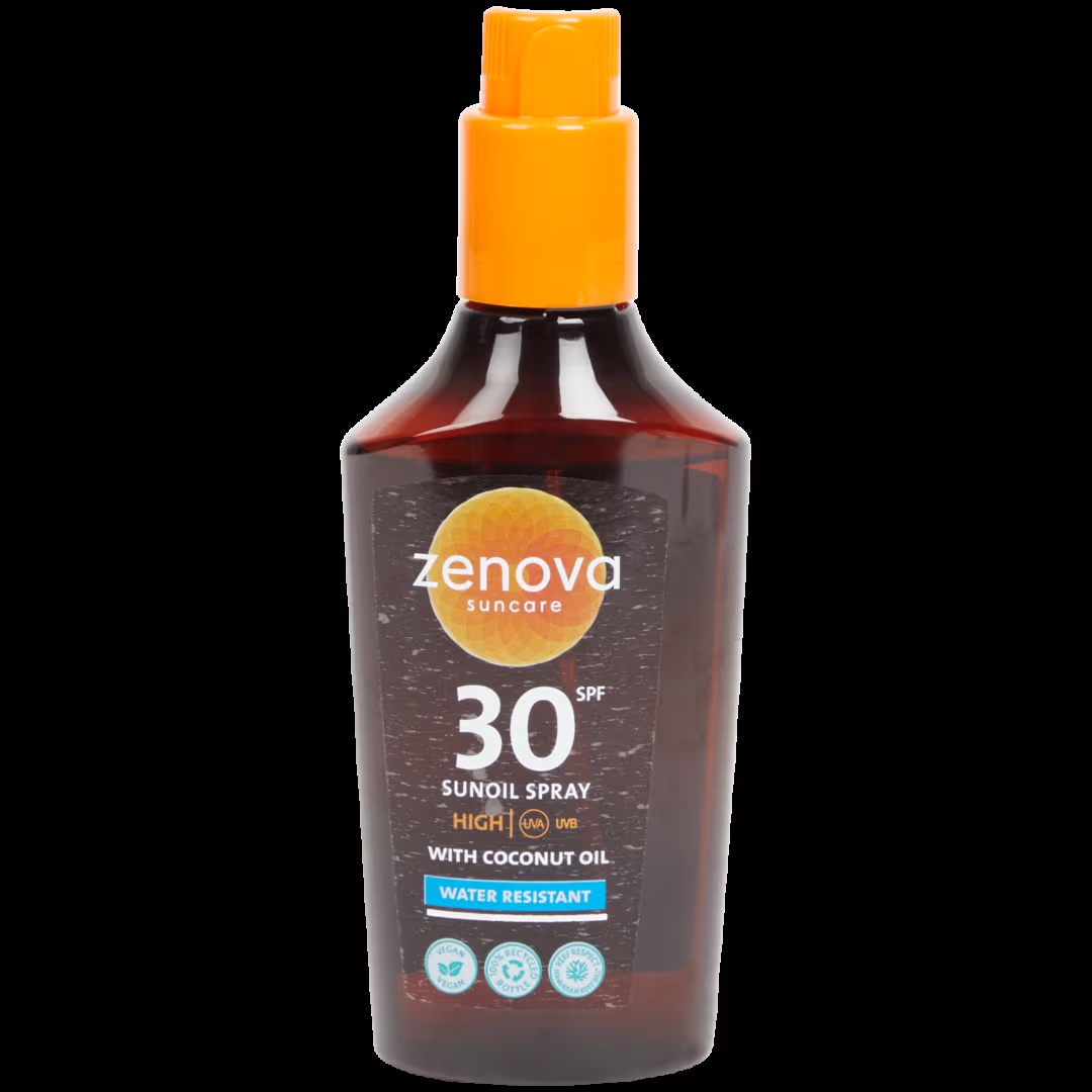 Aceite solar en espray Zenova