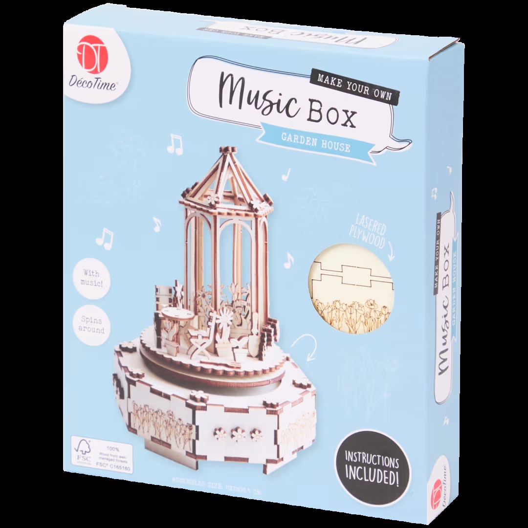 Haz tu propia caja de mÃºsica DÃ©coTime