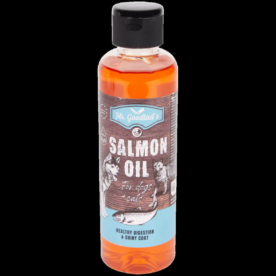 Aceite de salmÃ³n para perros Papillon