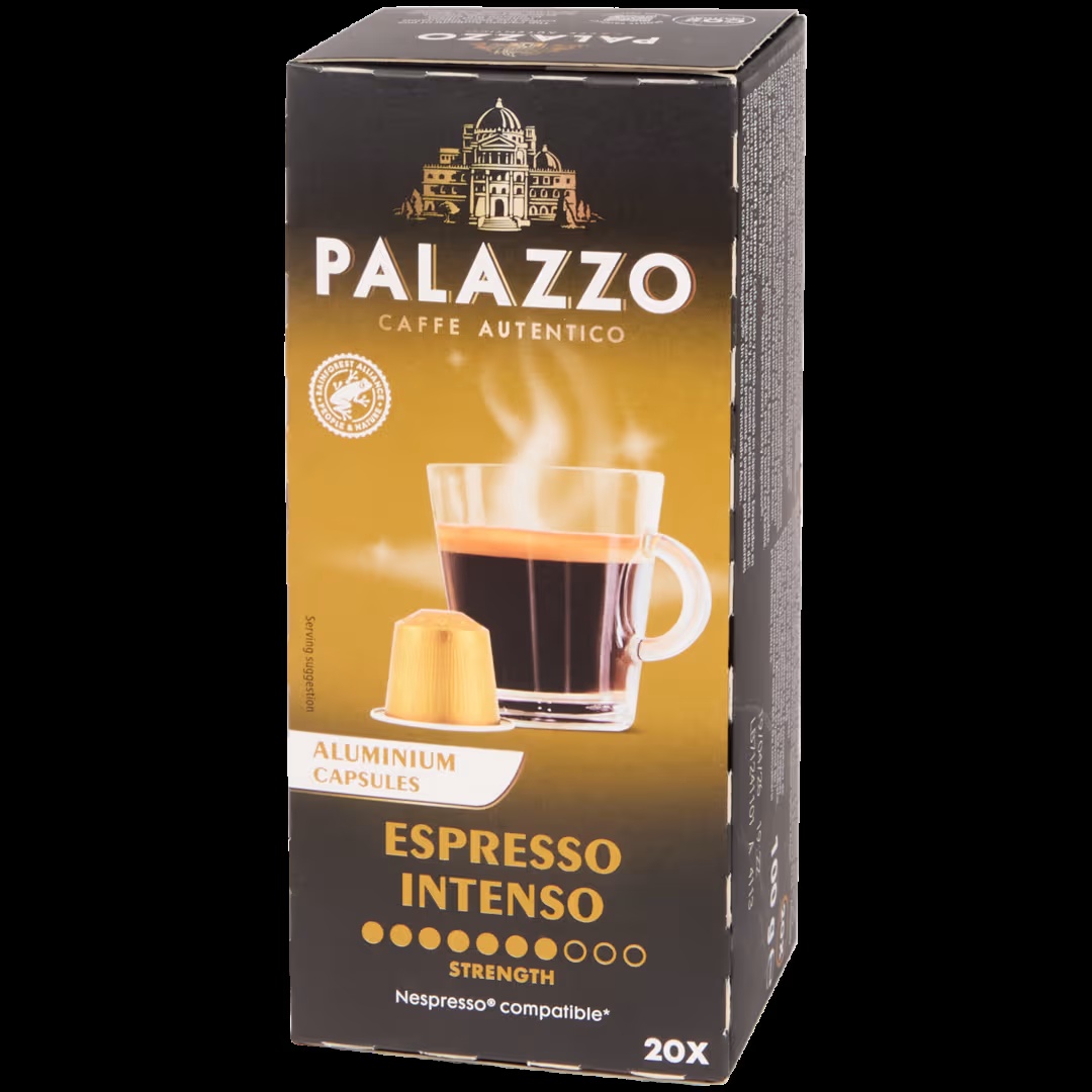 CÃ¡psulas de cafÃ© Palazzo Espresso Intenso