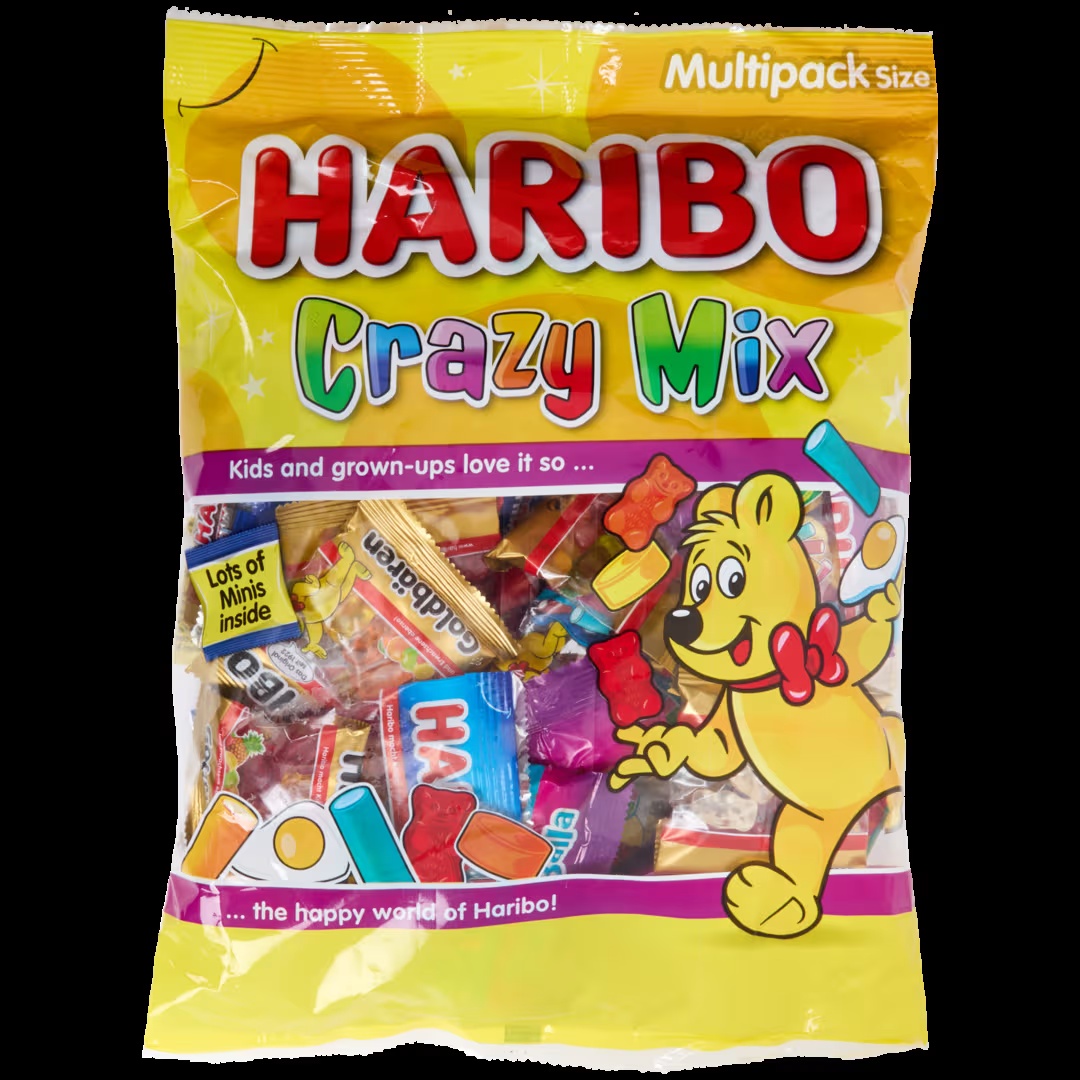 Bolsa multipaquete Haribo Crazy Mix
