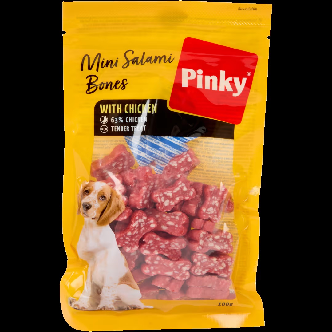 Aperitivos para perro Pinky Salami
