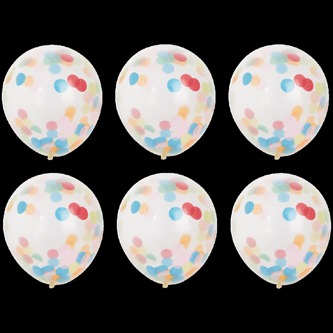 Globos de confeti