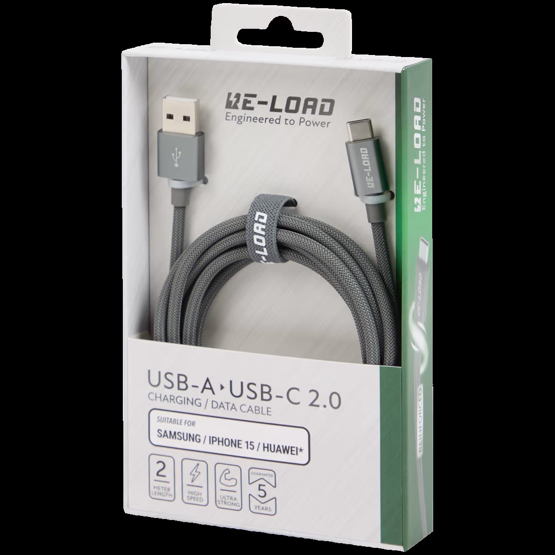 Cable de carga y datos Re-load USB-C 6 Cable de carga y datos Re-load USB-C