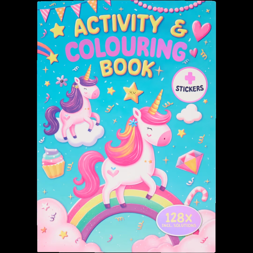 Libro de actividades para colorear