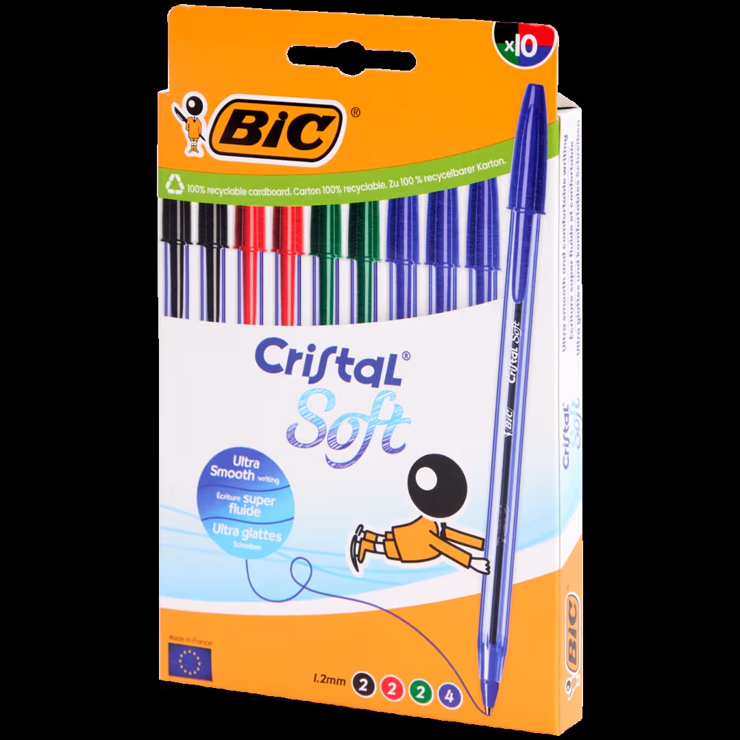 BolÃ­grafos BIC Cristal Soft
