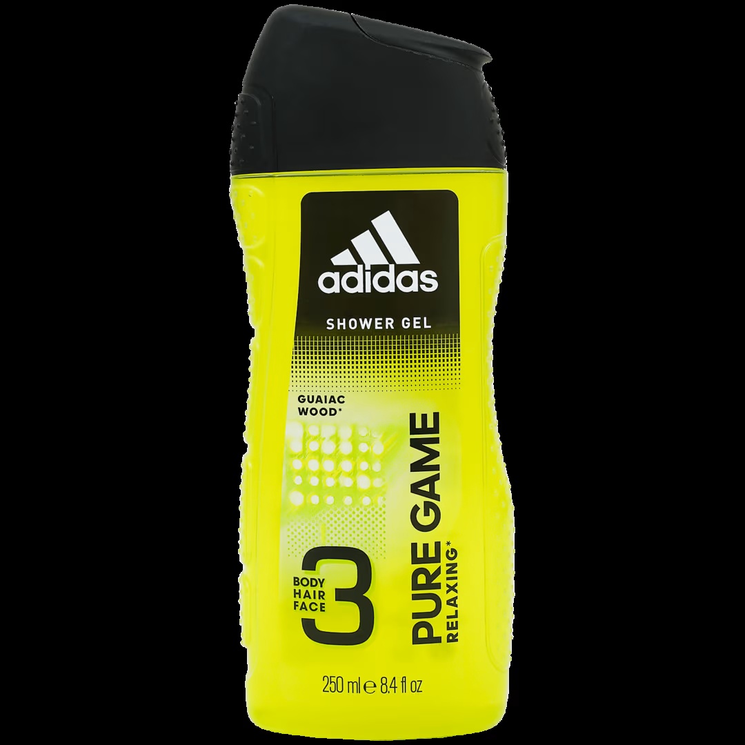 Gel de ducha 3 en 1 Adidas Pure Game