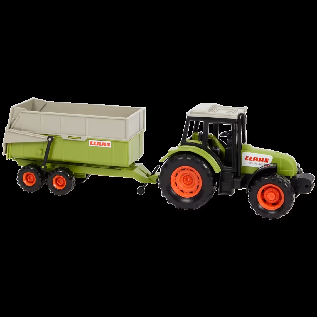Tractor con remolque Dickie Toys Claas