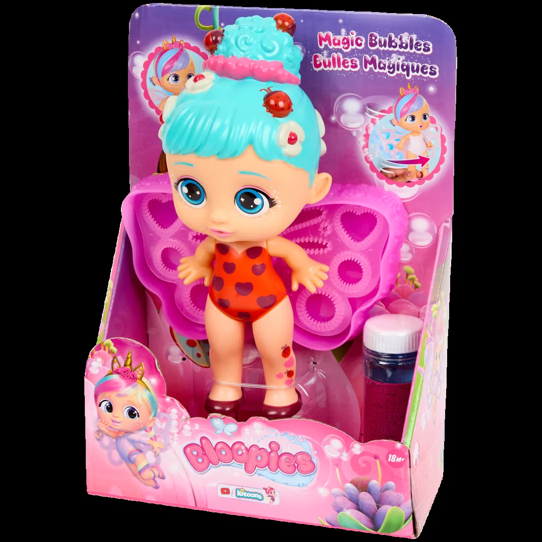 MuÃ±eca con burbujas Bloopies
