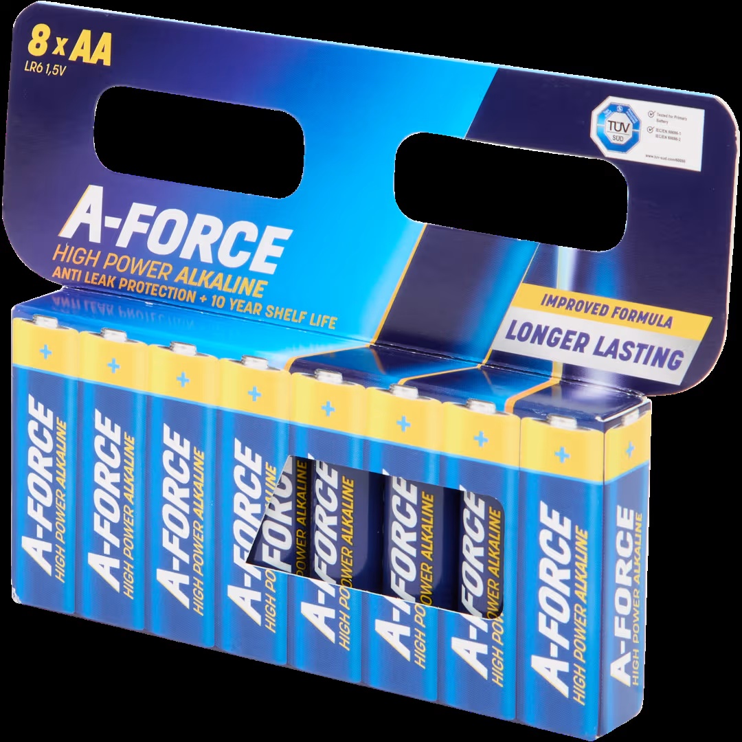 Pilas A-Force High Power Alkaline AA