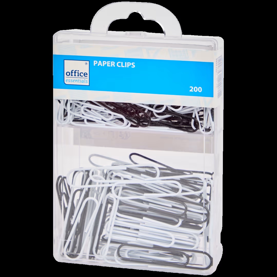 Clips de papel Office Essentials