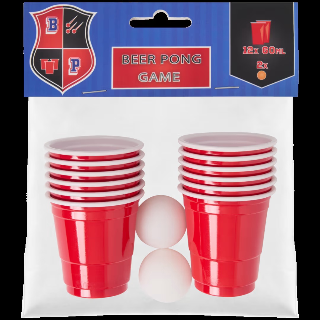 Juego beer pong mini