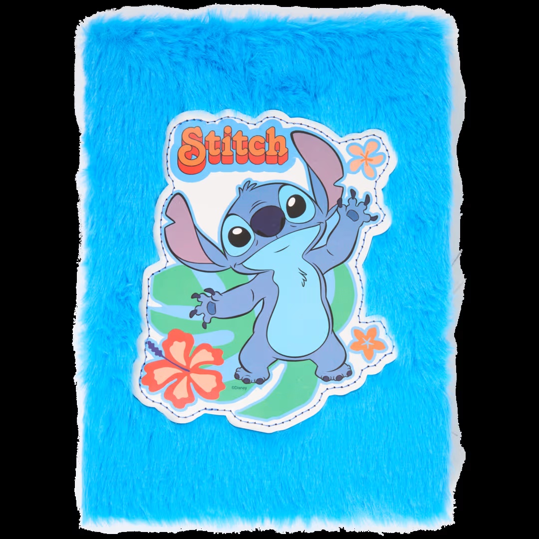 Cuaderno de peluche Disney Stitch 4 Cuaderno de peluche Disney Stitch