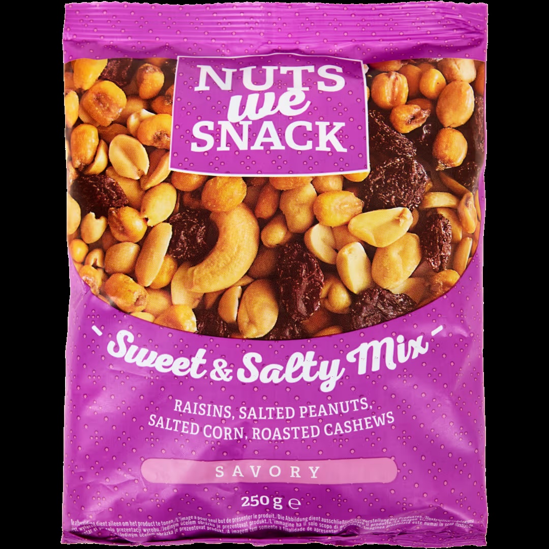 Nuts we Snack Sweet & Salty Mix