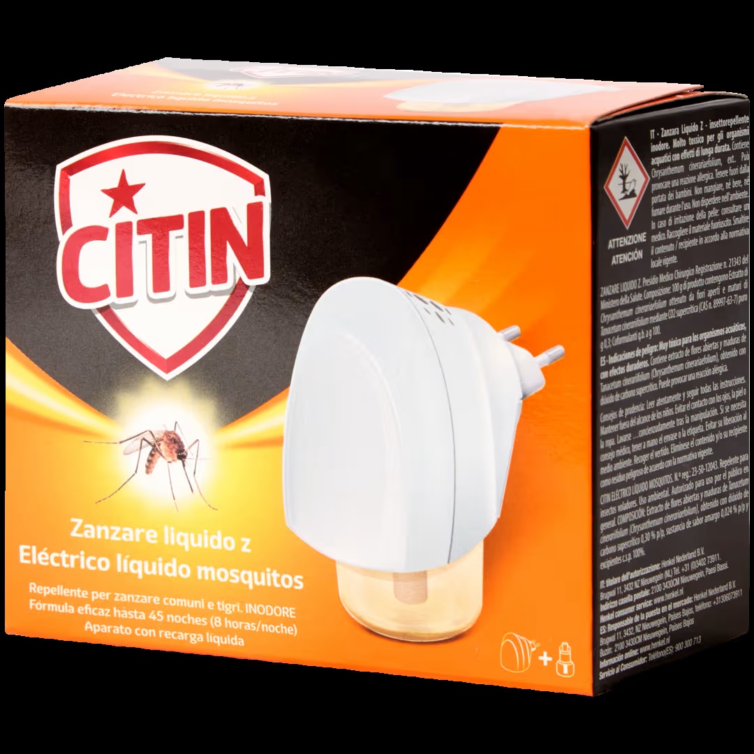 Enchufe antimosquitos con recambio Citin